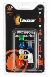 ZESTAW DYSZ DO OPRYSKIWACZY 6 SZTUK KWAZAR + FILTR