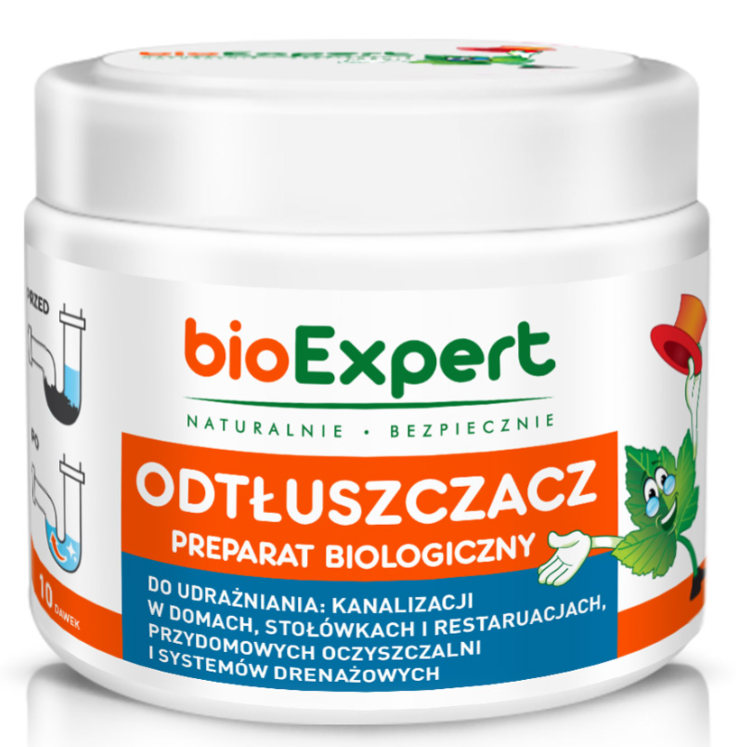 ODTŁUSZCZACZ BIOLOGICZNY DO KANALIZACJI 250 g