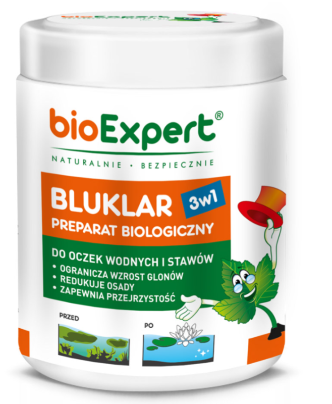 BLUKLAR BIOPREPARAT DO OCZEK WODNYCH I STAWÓW 500 g