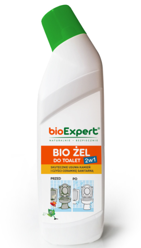 BIO ŻEL DO WC CZYSZCZENIE ŁAZIENEK 750 ml