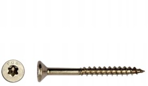 Wkręty nierdzewne do drewna 3,5x30 mm - 200 szt.