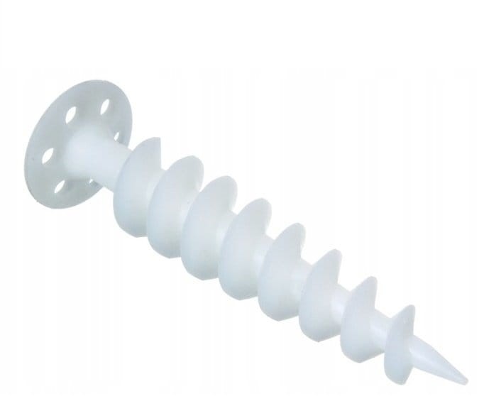 KOŁEK SPIRALNY ŚLIMAK DO STYROPIANU 155 mm NYLON