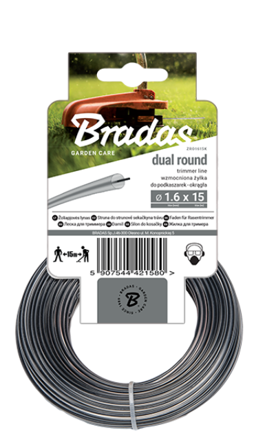ŻYŁKA OKRĄGŁA RIPPER DUAL 3.0 mm x 15 m Z DRUTEM