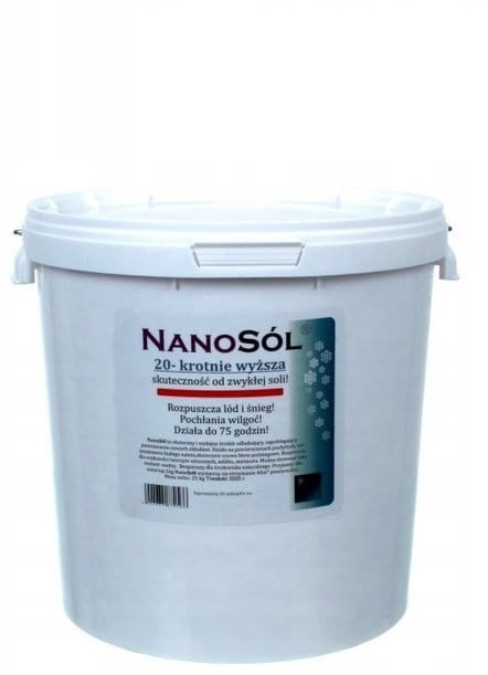 ODLADZACZ NANOSÓL CHLOREK MAGNEZU 25 kg