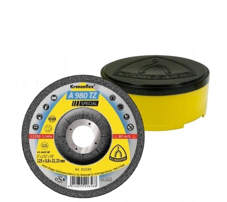 TARCZA DO CIĘCIA METALU A980 125 x 0.8 mm