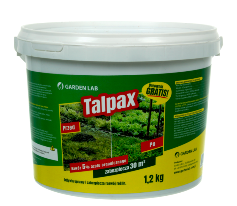 NAWÓZ ORGANICZNY NA TURKUCIA TALPAX 1.2 kg