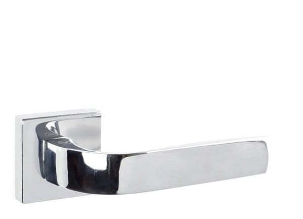 KLAMKA DO DRZWI CHROM K-1351-13 G2 DENSO DZIELONA