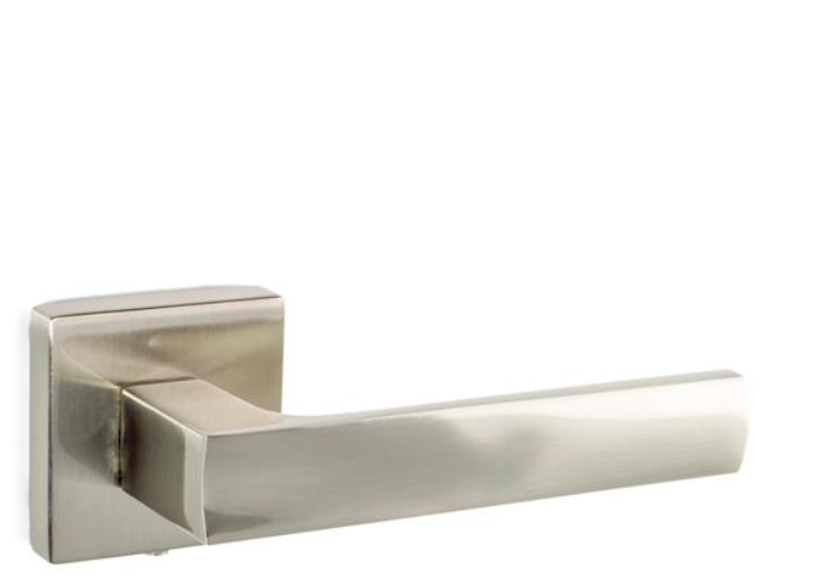 KLAMKA DO DRZWI DZIELONA K-1431-13 G8 NIKIEL IMOLA