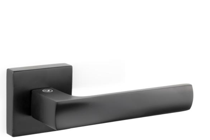 KLAMKA DO DRZWI CZARNY MAT K-1431-13 P2 IMOLA