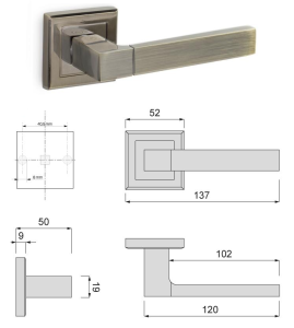 KLAMKA K-401-03 G8/G2 DECO