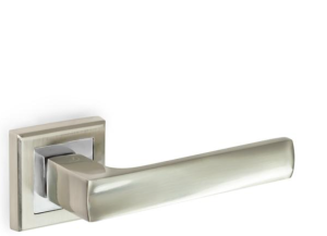 Klamka drzwiowa Imola K-431-03 nikiel + chrom VERAMET