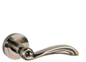 Klamka drzwiowa aluminiowa K-451-01 ARTE - patyna VERAMET 