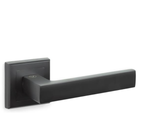 Klamka drzwiowa aluminiowa K-461-03 CUBE - czarny mat VERAMET