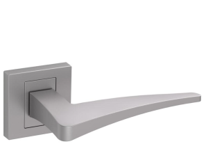 Klamka drzwiowa T-1551-121 KATIA - aluminium, szyld dzielony