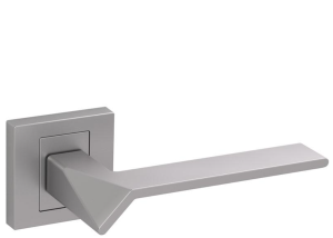 Klamka drzwiowa T-1721-121 INKA - aluminium, szyld dzielony
