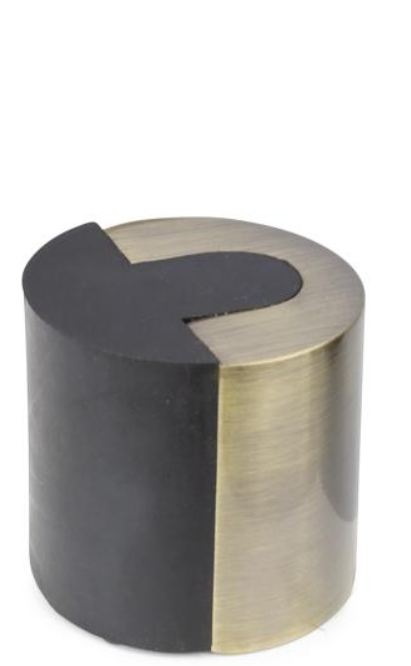 ODBOJNIK DRZWI PRZYKRĘCANY WALEC PG-075 AB PATYNA