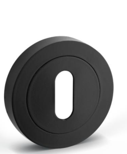 TARCZKA DO KLAMKI K-006-01 P2 CZARNY MAT