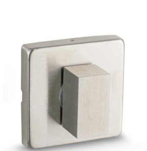 TARCZKA DO KLAMKI K-008-06 S8 POKRĘTŁO WC STAL KWADRAT