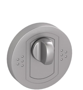 TARCZKA DRZWIOWA T-004-112 G6 ARGU WC OKRĄGŁA