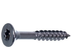 Wkręt nierdzewny Torx (T-drive) 4x50 mm łeb stożkowy, niepełny gwint - 100 szt.