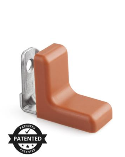 KĄTOWNIK MEBLOWY 29 x 29 x 17 mm KALWADOS Z OSŁONKĄ