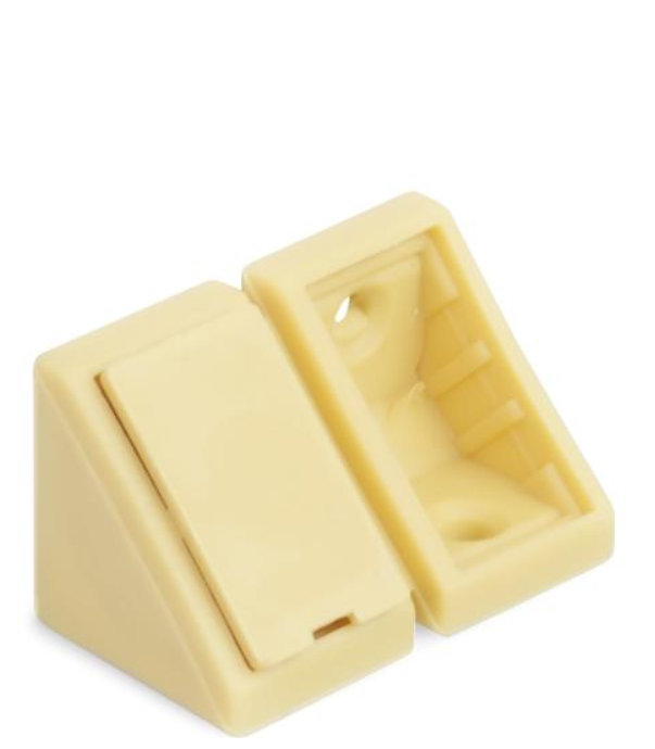 KĄTOWNIK PLASTIKOWY PODWÓJNY SZEREGOWY BUK