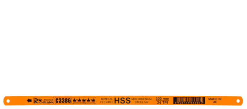 BRZESZCZOT 300 mm BI-METAL STAL M2 / 24 ZĘBY/1"
