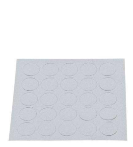 Zaślepki samoprzylepne aluminium 14 mm