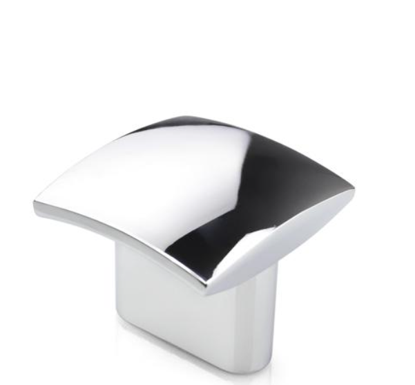 GAŁKA MEBLOWA KWADRATOWA GM-313 G2 CHROM POŁYSK