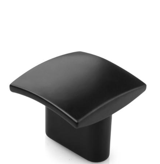 GAŁKA MEBLOWA KWADRATOWA GM-313 P2 CZARNY MAT