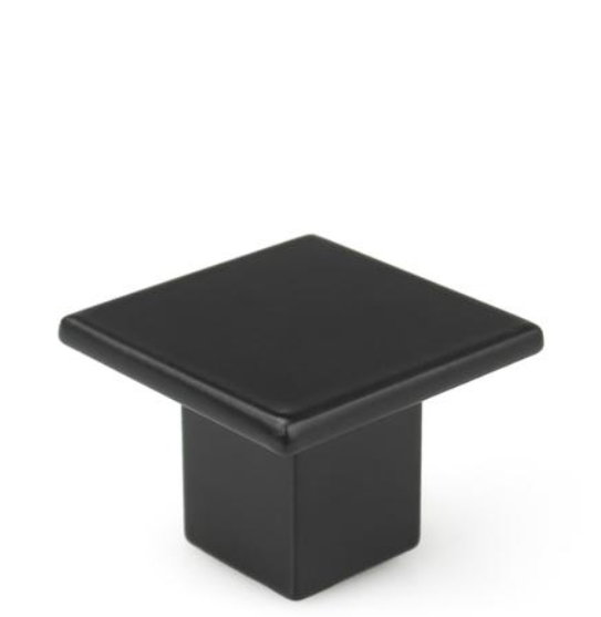 GAŁKA MEBLOWA KWADRATOWA GM-315 P2 CZARNY MAT