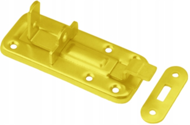 ZASUWKA TŁOCZONA Z RYGLEM ODGIĘTYM 100x40 mm