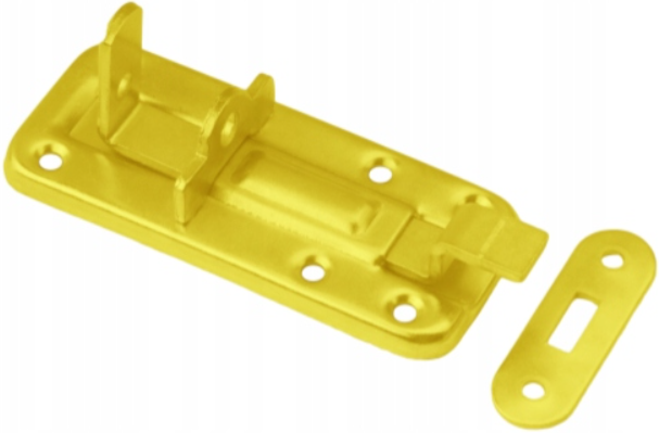 ZASUWKA TŁOCZONA Z RYGLEM ODGIĘTYM 120x40 mm