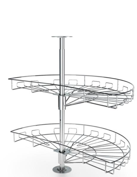 PÓŁKA OBROTOWA G2 CHROM 1/2 690 W-4269