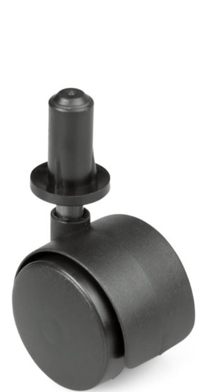 KÓŁKO OBROTOWE Z BOLCEM 40 mm H-27 PLASTIKOWE