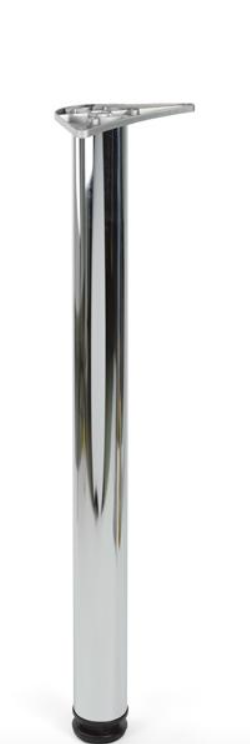 NOGA MEBLOWA CHROM H-710 ⌀60 REGULOWANA