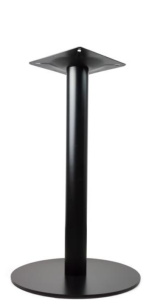 Czarna okrągła podstawa stołu H-1100