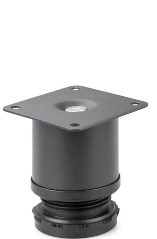 NÓŻKA MEBLOWA OKRĄGŁA DN-795 H-60 P2 CZARNA