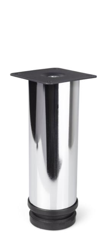 NÓŻKA MEBLOWA OKRĄGŁA DN-795 H-150 G2 CHROM
