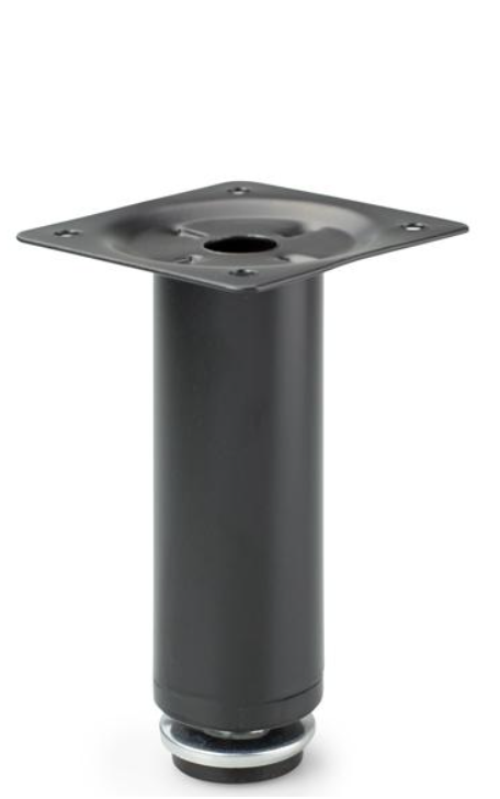 NÓŻKA MEBLOWA METALOWA DN-737 H-150 CZARNY