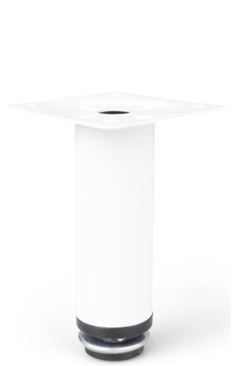 NÓŻKA MEBLOWA METALOWA DN-737 H-150 BIAŁY