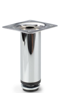 Metalowa nóżka meblowa H-150 mm chromowana