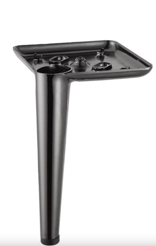 NÓŻKA MEBLOWA STOŻEK DN-705 H-150 P2 CZARNA