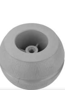 Popielata nóżka meblowa baryłka Ø48 mm