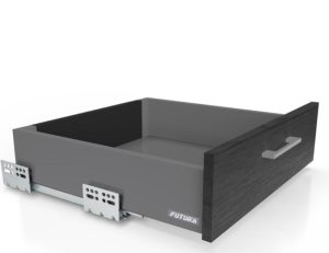 Szuflada Futura PK-1600 H90, 450 mm antracyt