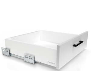 Szuflada Futura PK-1600 H90, 500 mm biały