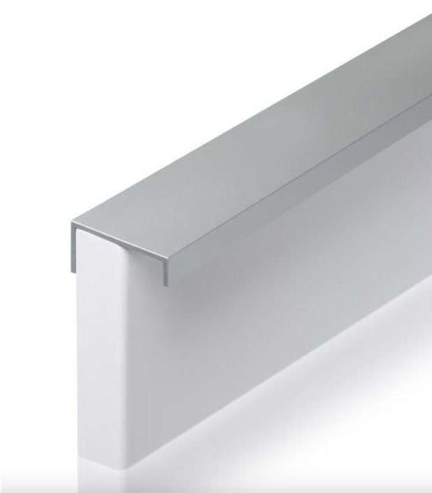 UCHWYT KRAWĘDZIOWY C-4909A-158/128 A1 ALUMINIUM VERA