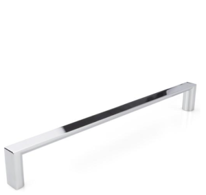 Chromowany uchwyt meblowy UM-018 160 mm nowoczesny