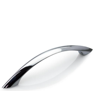 Chromowany uchwyt meblowy UM-026 128 mm