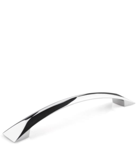 Chromowany uchwyt meblowy UM-091 128 mm